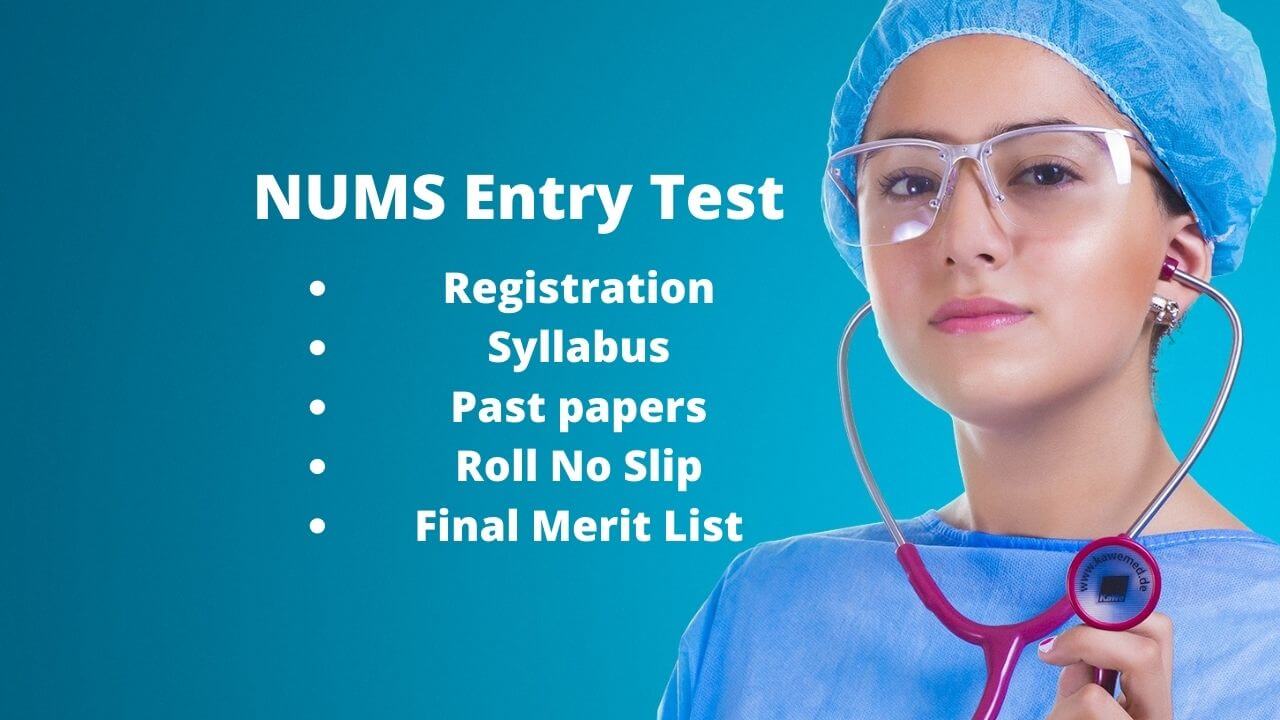 NUMS Entry Test